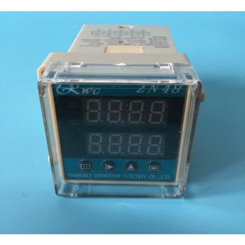 Ditigal Time Relay Counter ZN48 Universal DC12V DC24V AC22V AC380V intelligent double digital Relays