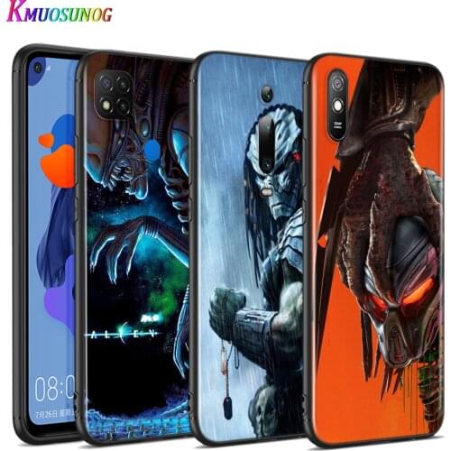 Silicone Cover Alien Vs Predator For Xiaomi Redmi 9T 9 9C 9A 9AT 9i 8 8A 7 6 Pro 7A 6A 5 5A 4X Plus Phone Case