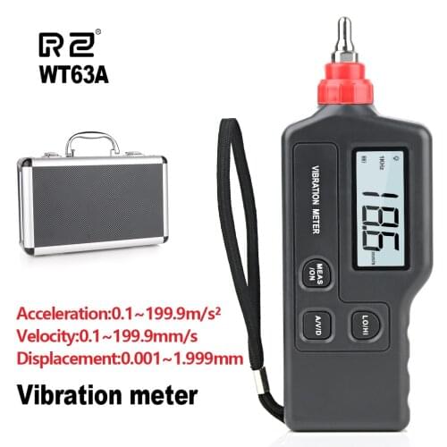 DZYTEK Vibration Analyzer Digital Vibration Meter Vibrometer Analizador De Vibraciones Sensitive Precise Handheld Vibrator