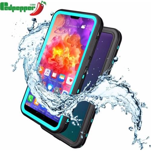Redpepper Waterproof Case for Huawei P20 360 Full Cover Protection shell for Huawei P30 Pro Diving Underwater Shockproof coque