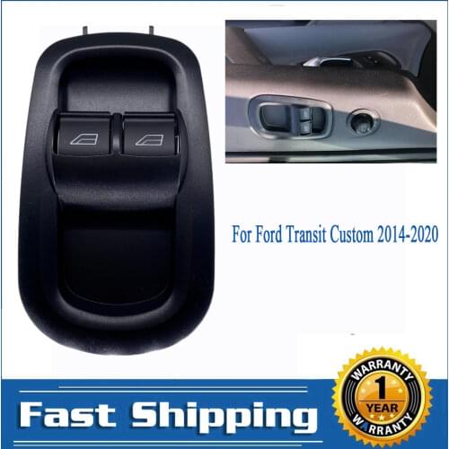 1791339 Power Window Control Switch Button Console Left Hand Drive 2029885 For Ford Transit V-362 MK8 Custom from 2014