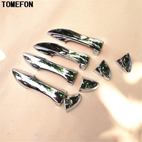 FOR TOYOTA Corolla E170 2014 2015 ABS CHROME DOOR HANDLE COVER TRIM MOLDING CATCH OVERLAY GARNISH 8PCS