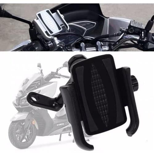 Motorcycle accessories handlebar Mobile Phone Holder GPS stand bracket For KYMCO Like 150 200i LE xciting 250 300 400 500