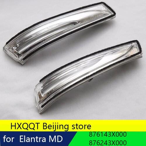 Side LED Mirror Repeater Lamp + Cover OEM For ELANTRA 2011 2016 876163X000A 876263X000A 876143X000 876243X000 Avante