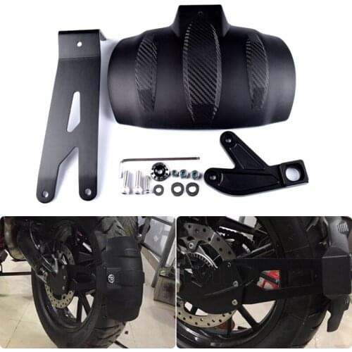 For BMW G310GS G310R Fender Extension Extender Splash Wheel Cover Motorcycle Rear Fender Mudguard Wheel Hugger Splash Guard