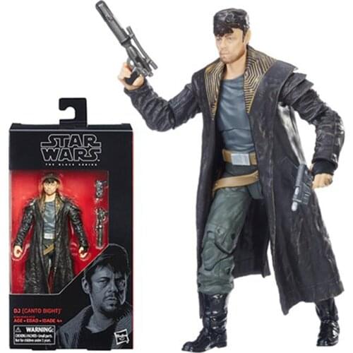 Original Hasbro Star Wars Figures Model Cartoon Rey Rakers DJ Action Figures Toys Dolls Model Collection Kids Gift 6 Inch New