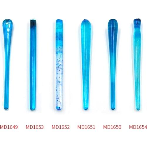 Flower Invitation Penholder mould_ Pen shelf mold manual dip pen mold glue drop manual DIY glass pen mold