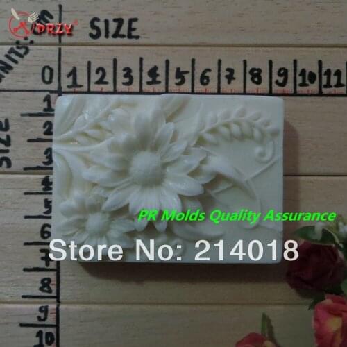 Soap Mold Fondant Cake Decoration Mold Wholesale Handmade Soap Mold Flower Soap Moldno.:so388 Chrysanthemum Modelling Silicon