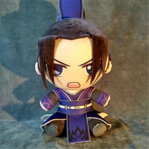 Handmade Grandmaster of Demonic Cultivation Jiang Cheng Plush Toy Keychain Bag Cosplay Doll DIY Material for Girl Boy 1 pcs