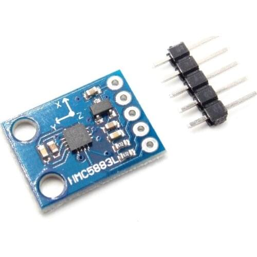 GY-273 HMC5883L Triple Axis Compass Electronic Three Axis Magnetometer Sensor Module 3V-5V 17032