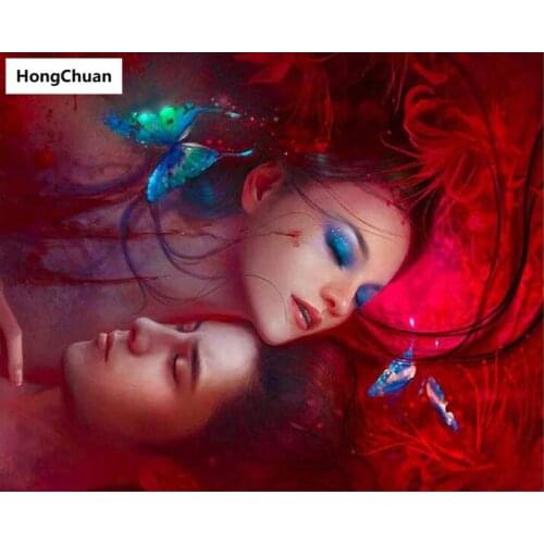 Sexy men and women 5D DIY square/round diamond painting mosaic diamond embroidery mural cross stitch needlework home decoration