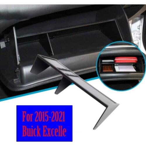 Co-pilot Storage Box For Buick Excelle 2015 2016 2017 2018 2019 2020 Car Glove Box Separate Design Classified Interior Storage