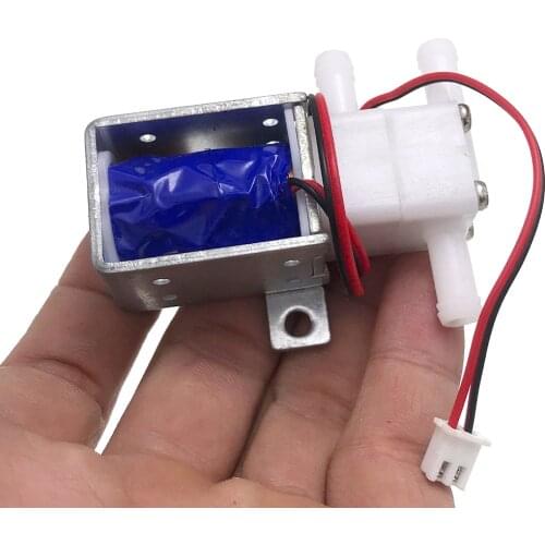 DC 6V Mini Water Valve Water Purifier Water Valve 2-position 3-way Solenoid Valve Long Line for Coffee Machine Drinking Machine