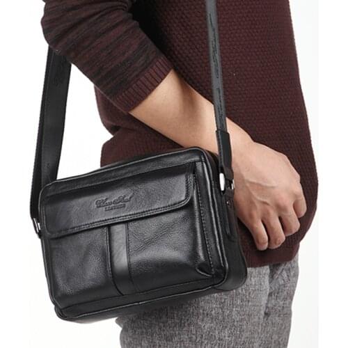 Genuine Leather Men Classical Messenger Bags Fashion Casual Business Shoulder Handbags for man,2015 New Mens Travel Bags Bolsas