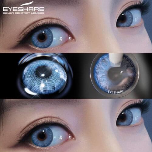 1Pair Barbie series colored Contact Lenses for Eyes Cosmetic Contacts Natural Color Lens
