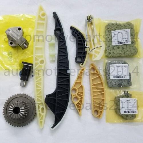 New Genuine Timing Chain Kit For Audi A3 A4 A5 A6 Q5 VW GTI Tiguan Jetta CC Passat B6 EOS 2.0T 1.8T 2.0 1.8