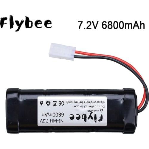Upgrade 7.2V Battery 6800mAh 5000mah 3500mah NiMH Batteries For RC Car Truck Buggy Boat Tank Airplane Helicopter Boat batteries