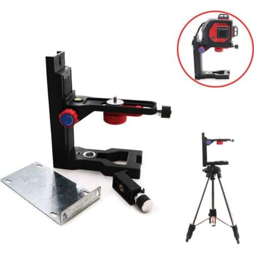 Adjustable laser level Magnetic Wall Mounted Bracket Interface Infrared Level Hang Wall Hanger horizontal instrument bracket