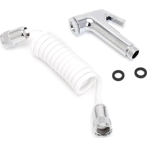 Handheld Shower Head Douche Toilet Bidet Spray Wash Jet Shattaf with Spring Hose Bidets & Bidet Parts