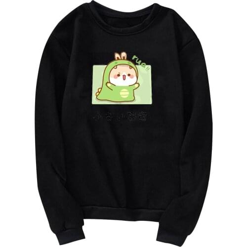 Cute Streetwear Kawaii Oversized Hoodie Long Sleeve Hoodies Women Print Sweatshirts Sudaderas Moletom Feminino Sweetshirts