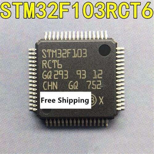 10pcs X STM32F103RCT6 STM32F103 STM32F NEW Free Shipping