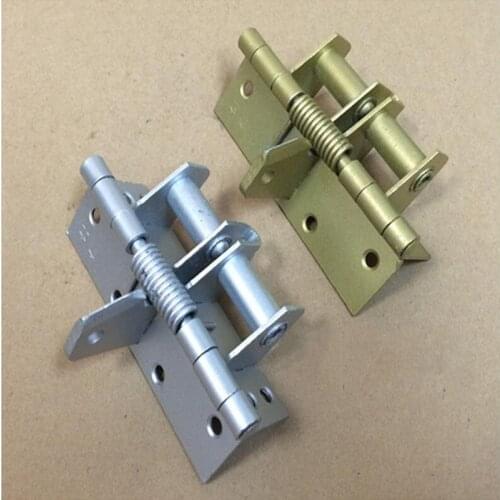 4 inch spring hinge automatic closing hinges 90 degree positioning closet stealth door hinge x6