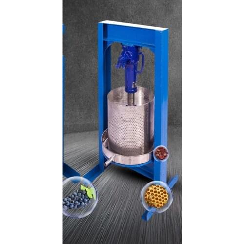 8L/13L Household Manual Fruit Squeezer Juice Presser Stainless Steel Small Honey Grape Blueberry Mulberry Presser Juicer