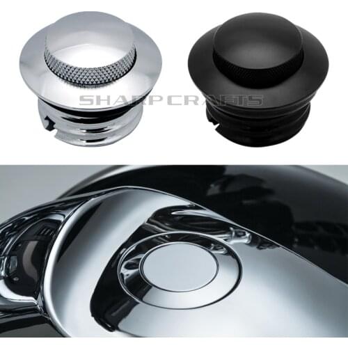 Motorcycle Accessories POP-UP Screw-In Flush Mount Fuel Tank Gas Cap For Harley Sportster XL883 XL1200 Dyna FXD Softial Fat Boy