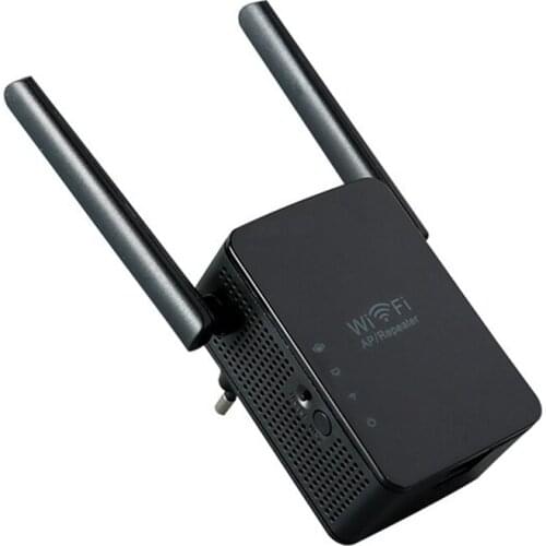 Smart Wifi Router Wireless Repeater High Speed 300M Transmission Network Router AP Wifi Signal Range Extender -EU Plug