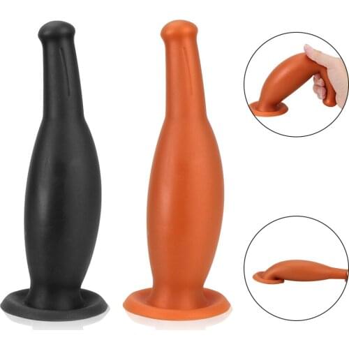 Huge Anal Plug Soft Big Dildo Anus Dilator Expansion Stimulator Vagina Butt Plug Prostate Massage Sex Toy For Men Woman Gay