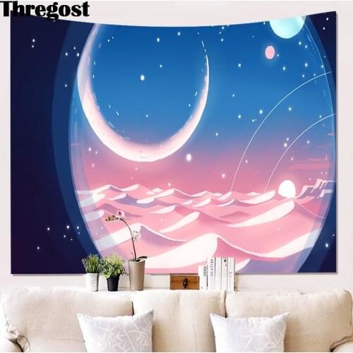 Large Wall Tapestry Polyester Print Tapestry Woven Hippie Carpet Room Decor Psychedelic Wall Carpets Hanging Yoga Mat