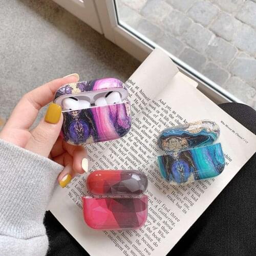 Marble Pattern Earpods Case for Apple Airpods Pro 1/2 Cover Earphone Protective Cases Funda For Airpod Air pods Pro 2 1 Coque