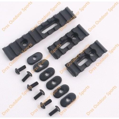 Drss Good Quality 3-Piece Rail Set For PTS Handguard Black(DS3521A)