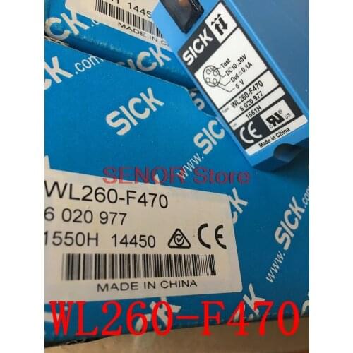 Photoelectric switch WL260-F470 Item No. 6020977 Brand new genuine
