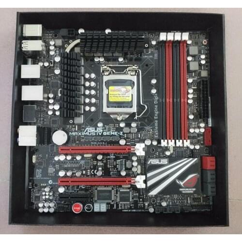 For ASUS Maximus IV GENE-Z LGA 1155 DDR3 USB2.0 USB3.0 Z68 HDMI used motherboard