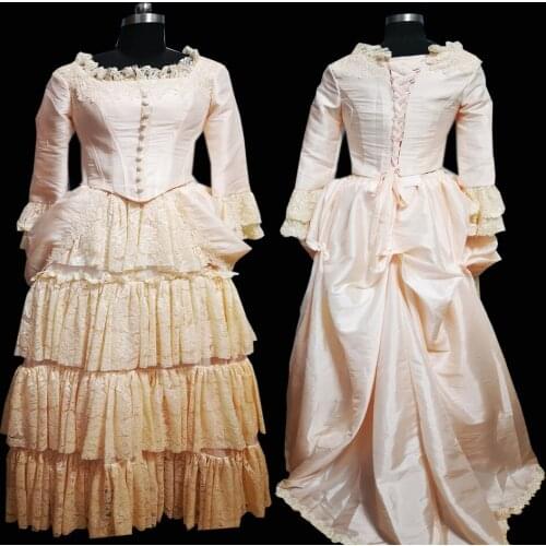 2020 New victorian Halloween Cosplay dress Colonial Georgian Renaissance Gothic Historical dress D-612