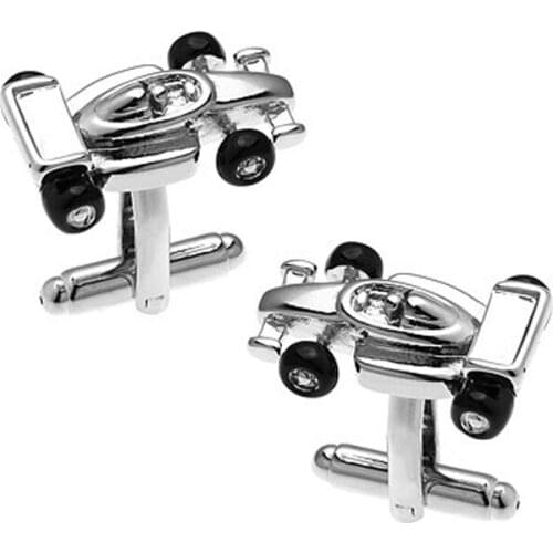 New Racing Car Series Cufflinks Fashion Mens Accessories Gifts French Shirt Cuff Links Natural Sports Style