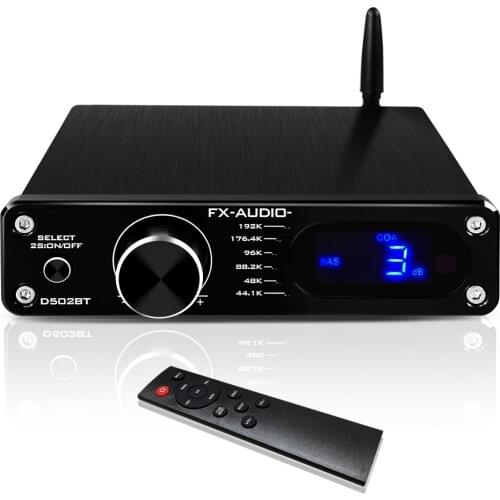 New SA9023 DAC decoding QCC3003 Bluetooth 5.0 TAS5342A 2.0 Channel 60W+60W Digital Desktop Stereo Audio Amplifier
