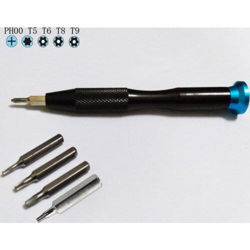 5 in 1 Screwdriver PH00 TR6 T6 TR8 T8 TR9 T9 Security driver tool teardown for Mac Mini Unibody A1347 (2014) Playstation 4 Pro