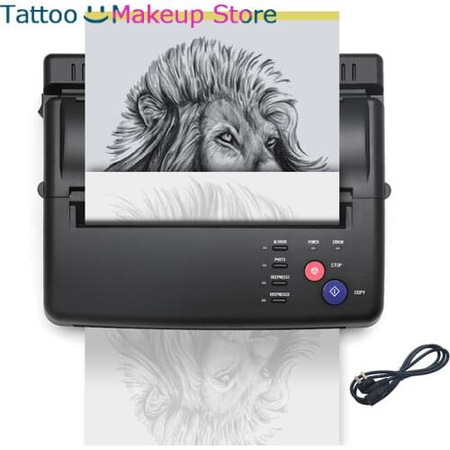 Professional Stencil Printer USB Charging Transfer Machine Micropigmentation Ink Tattoo Transfer Machine Thermocopier Transfe