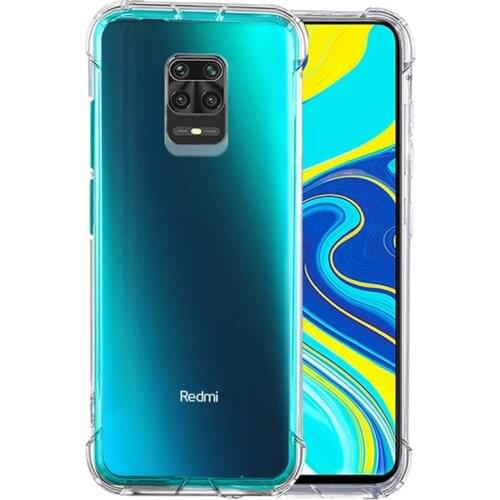 Shockproof Transparent Silicone Case For Xiaomi Redmi 9C NFC Case Xiomi Redmi Note 9S 9 Pro Max TPU Protective Cover Xaomi 9A