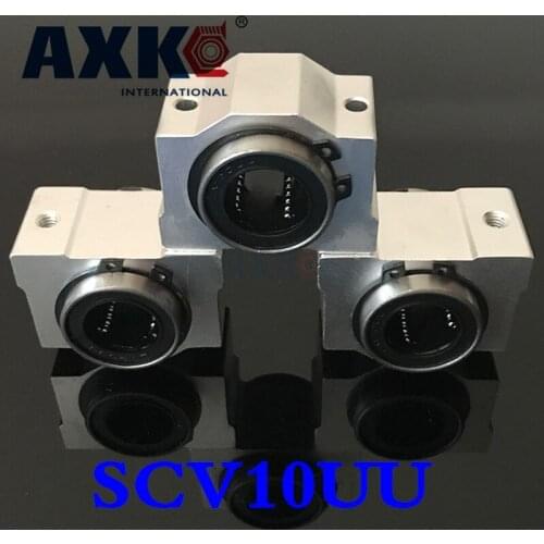 2019 Sale Cnc Router Parts Axk 4pcs Free Shipping Sc10vuu Sc10v Scv10uu Scv10 Linear Bearing Block Diy Slide Units Cnc Router