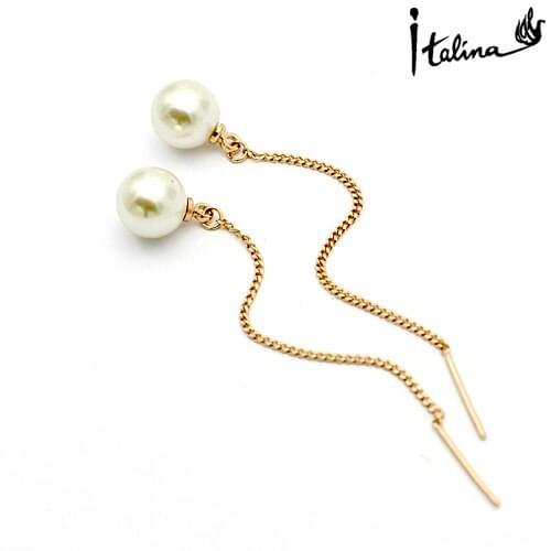 New Sale hot Brand earring Anti-Allergies heathy Alloy Pearl Earrings # RG81467