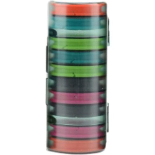 Silicone Winder Large Capacity Storage Compartment Coils Main Organizer Reel Accessories Fishing Line Box Rotatable Multi Layers