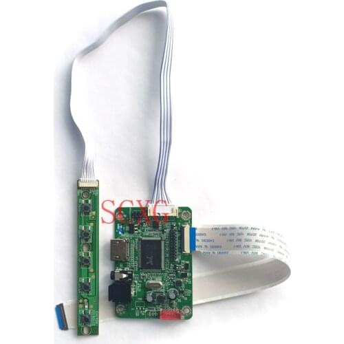 HDMI-compatible Fit N156BGE-E11/E31/E41/E42/EA1/EA2/EB1/EB2 30-Pin eDP Matrix controller board drive KIT DIY 1366*768 WLED Panel