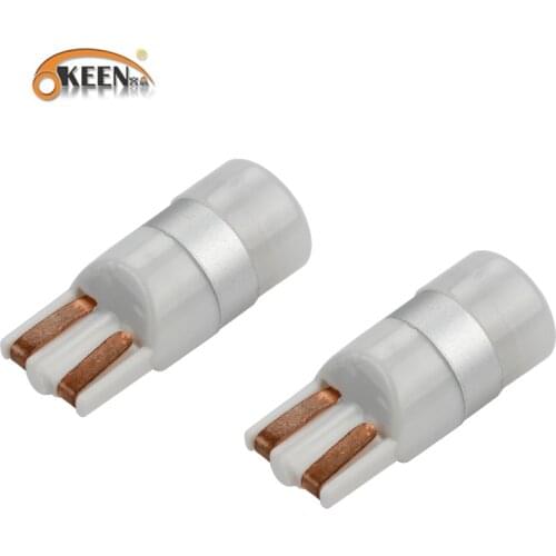 OKEEN 2pcs Super Bright T10 LED W5W LED Bulbs 194 168 Canbus Error Free Auto Lamp W5W Car Lights Bulb 12V 24V 6000K White Yellow