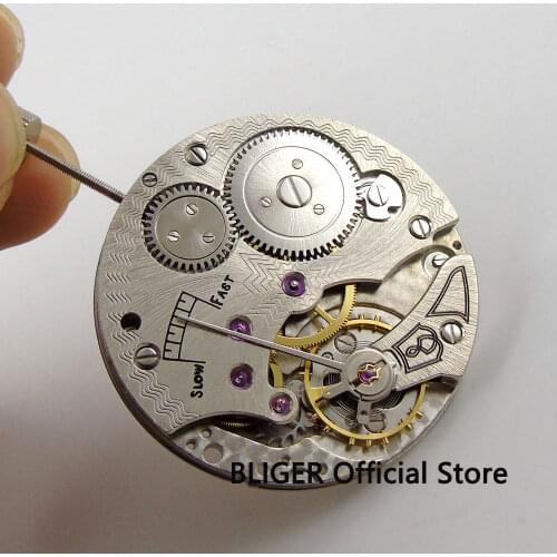 Vintage 17 Jewels classic watch movement fit mens watch 6498 Hand-Winding movement BM3