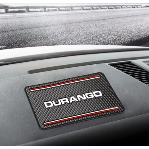 1pcs Car Anti Slip Mat Phone Holder non slip Pad Non-Slip Mat For Dodge Durango Journey Charger Jcuv Caliber Challenger Nitro