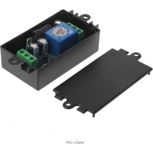 2018 High Quality DC 12V 1CH RF Relay Wireless Remote Control Switch System Receiver Module 315MHz