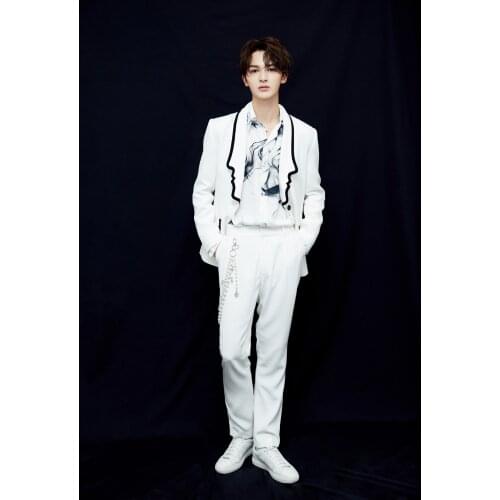 XS-6XL 2021 Men Womens Clothing fashion GD Hair Stylist Suit set stage performance clothes Plus Size Costumes